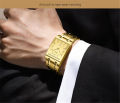 New FNGEEN Business Men's Watches Luxury Brand Waterproof Calendar Men's Square Wrist Watch Stainless Steel Strap Quartz Watches. 