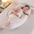 Comfortable Pregnancy For Women Sleeping Pillow On The Side U Self Body Pillow Waist Protection Pregnancy Pillow.