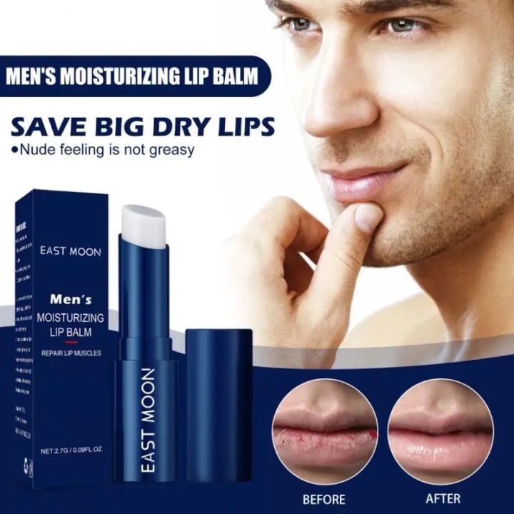 Lip Balm For Men, Mens Chapstick , Mens Lip Balm, Natural Chapstick For Men, Organic Mint Lip Care Balm, All Natural Men's Cream Vnce Lncei