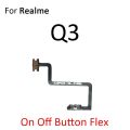 Volume Button Power Switch On Off Key Ribbon Flex Cable For OPPO Realme Q3 Q3i Q5i Q5 Pro Carnival 5G Replacement Parts.