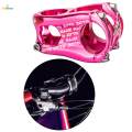 31.8mm Bike Stem Bicycle Short Stem High Strength Handlebars Riser for Mountain Bike , Pink. 