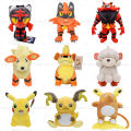 Pokemon Evolution Plush Hisuian Growlithe Arcanine Growlithe Raichu Pikachu Incineroar Torracat Litten Stuffed Toys for Girls.