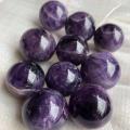 【Hannah Martin Store】2-2.5cm Healing Stone Natural Amethyst Quartz Pretty Ball For Decoration Gift Collection.