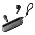 BlitzWolf BW-FPE1 TWS bluetooth Earphone 1.7CM Ultra Thin Portable Earbuds 13mm Large Driver HiFi Stereo ENC Dual Mic Half in Ear Headphone - Black. 