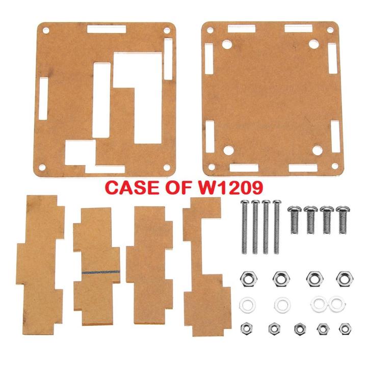 W1209 Digital Temperature Controller Clear Acrylic Case For Protection Circuit