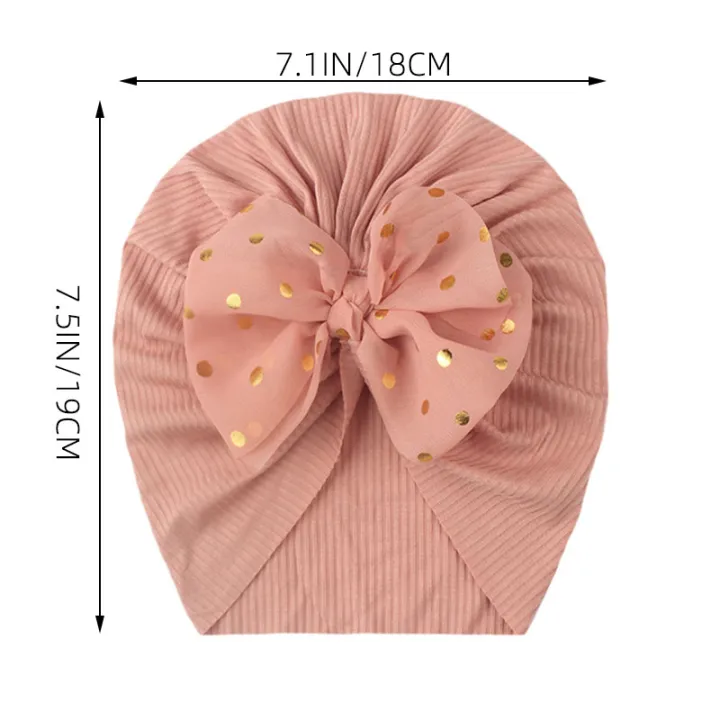 Lovely%20Shiny%20Bowknot%20Baby%20Hat%20Cute%20Solid%20Color%20Baby%20Girls%20Boys%20Hat%20Turban%20Soft%20Newborn%20Infant%20Cap%20Beanies%20Head%20Wraps%20-%20Image%204