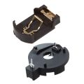 6Pcs Brown Plastic Housing CR2032 Button Cell Battery Socket Holder Case & 5 Pcs CR2016 2025 2032 Coin Cell Button Battery Holder Socket Black. 