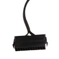24-Pin Female ATX PSU PC Power Supply Tester Start Up Jumper Cable with ON/OFF Switch,50cm. 