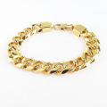 high quality cuban link chain saudi arabia jewelry gold bracelet for men. 