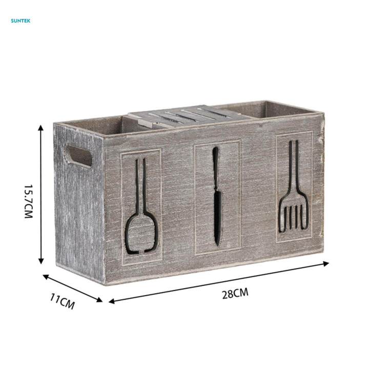Utensil%20Holder%20Flatware%20Holder%20Cutlery%20Holder%20Container%20Wooden%20Silverware%20Organizer%20Tableware%20Storage%20Rack%20for%20Restaurant%20Dining%20Table%20Home%20-%20Image%209