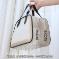 Wash Bag Dry Wet Separation Female Double-Layer Portable Good-looking Travel Waterproof Swimming Fitness Bath Makeup Storage Bag.