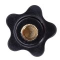 5Pcs M8 Female Thread 32mm Star Head Clamping Nuts Knob Grip Handle.