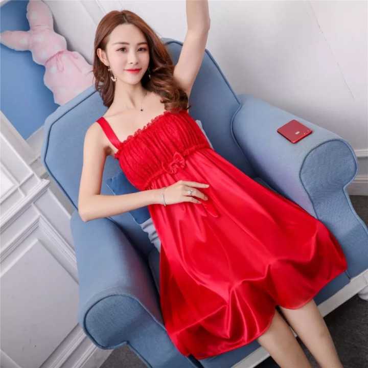 Lace%20Design%20Silk%20Satin%20Nighty%20-%20Image%203