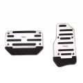 2PCS Universal Anti-skid Pedal Car Pedals Set Aluminum Alloy Non-slip Foot Brake Cover Automatic Transmission Car Accessories.