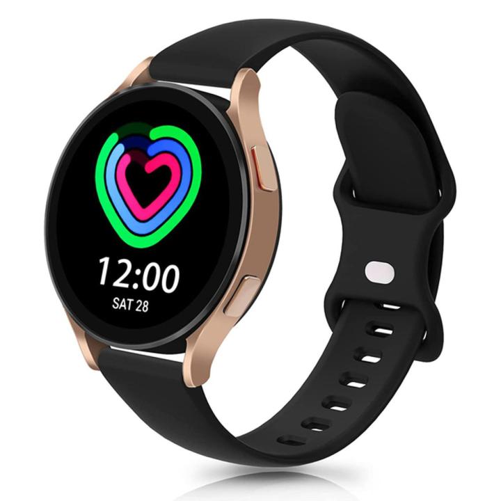 20mm Watch Bands For Samsung Galaxy Watch 4 Band 40mm 44mm/Watch 4 Classic 42mm 46mm/Watch Active 2 40mm 44mm/Watch 3 41mm Strap