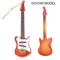 Guitar Model, Mini Guitar Model Beautiful Lines for Bookcases for Music room. 