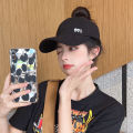 2024 New High Ponytail Baseball Cap For Women Girls Summer Sports Cap Fashion Casual Solid Color Cap Sun Hat With Ponytail Hole Demoo. 