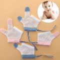 1Pair Baby Prevent Bite Fingers Nails Glove kid Infant Anti Bite Eat Hand Gloves MJD. 