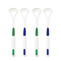 Scraper Tongue Cleaner - Green And Blue. 