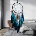 Bohemian Feather Wall Hanging Woven Delicate Handmade Vibrant Wall Decor Eclectic Natural Living Room Decoration for Home Décor Boho Chic Style Housewarming Gift Nursery Decoration Event Decoration. 