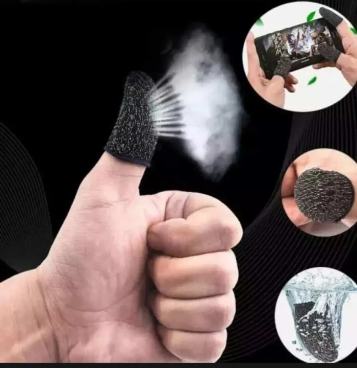 PUBG%20Finger%20Sleeves%20-%202%20Pairs%204%20Pcs%20in%20Black%20Sweat%20Proof%20Gaming%20Finger%20Gloves%20Touch%20Screen%20Gaming%20Finger%20Muja%20for%20Mobile%20Gaming%20-%20Image%205