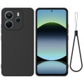 Xiaomi Redmi Note 14 4G Strong Liquid Silicone Soft Gel Rubber Shockproof phone Case back cover For Xiaomi Redmi Note 14 4G.