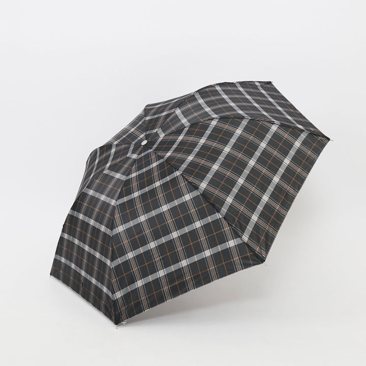 10%20yuan%20store%20distribution%20source%207%20bone%20lattice%20trifold%20umbrella%20men's%20ladies%20travel%20lattice%20umbrella%20folding%20umbrella%20wholesale%20-%20Image%204