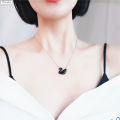【TY】Fashionable Versatile Sweater Chain Swan Pendant Necklace Light Luxury High-end Necklace TY. 