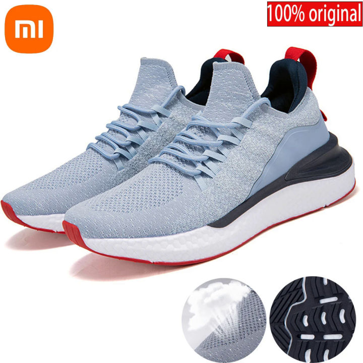 【selevn roind】 Xiaomi MIJIA Original Shoes Men Lightweight Running Sneakers  Men's Casual Breathable Sneaker Comfort Sports Training Shoe