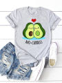 Women T Clothes Avocado Love Valentine Ladies Clothing Short Sleeve Graphic Tee Fashion Female Casual Print T-shirts. 
