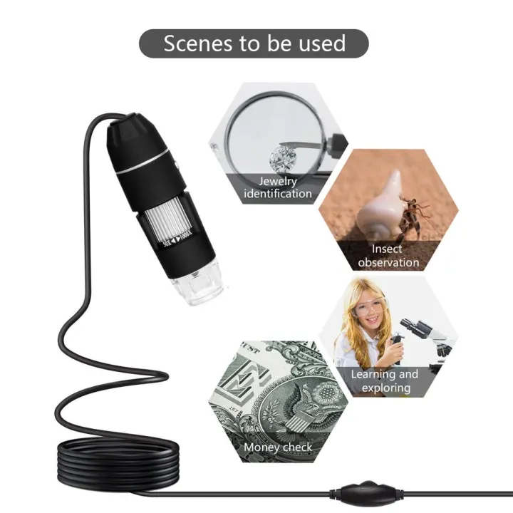 KOGEEK Multifunctional Handheld Portable Digital Microscope USB ...