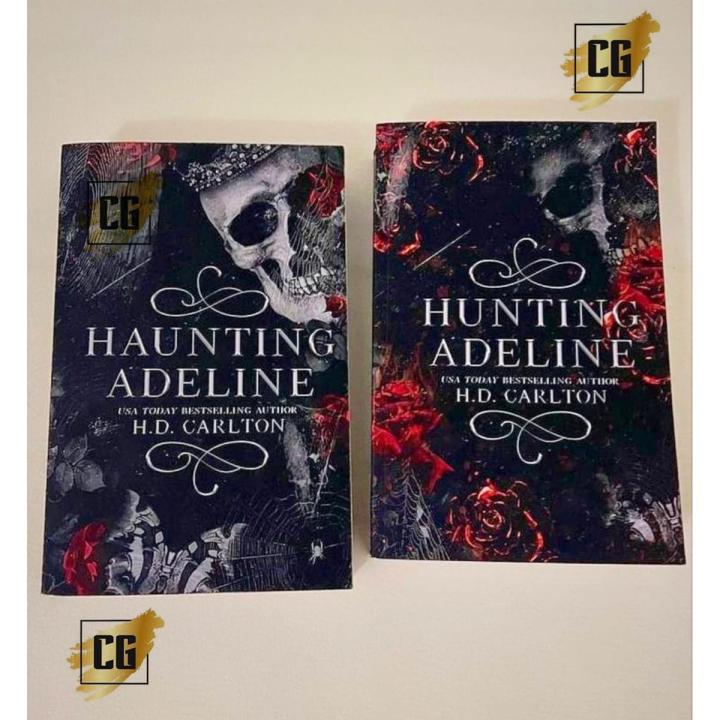 2 Books Set Haunting Adeline by H. D. Carlton ( Paperback ) #1-2