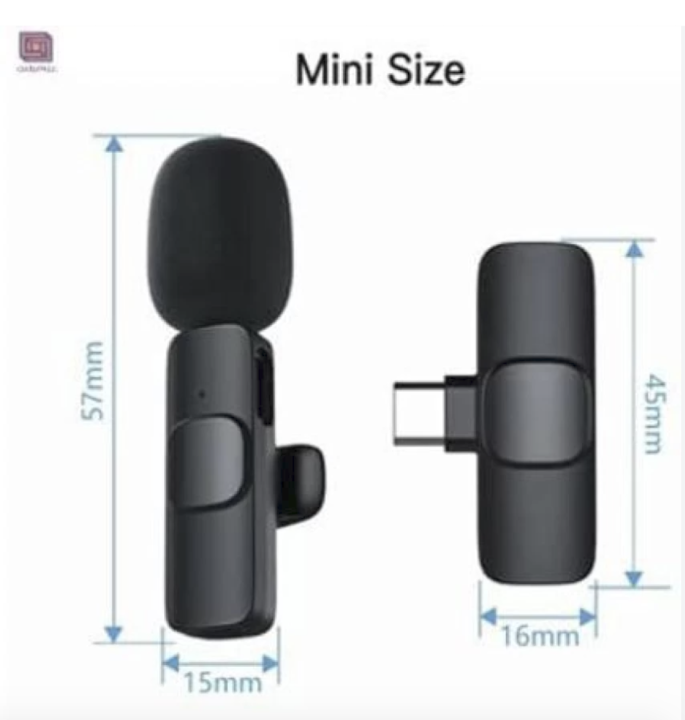 K9%20Wireless%20DuelProfessional%20Microphone%20Type-C%20Lapel%20Lavalier%20Microphone%20Remove%20Noise%20For%20Android%20Mobile%20Lindaa%20-%20Image%202