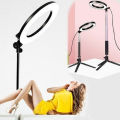 Ring Light Dimmable 8 Inch LED SMD Ring Light Studio Ring Light Photo Video Dimmable Lamp Light Tripod Selfie Camera Phone.
