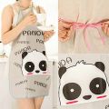 Women Kids Cartoon Kitchen Restaurant PVC Waterproof Cooking Aprons Home Essential. 