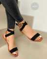 Amazon wish summer 2021 new plus size buckle flat casual sandals women's sandals. 