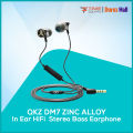 QKZ DM7 Zinc Alloy In Ear HiFi Earphone Stereo Bass Headset. 