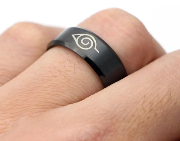 Anime%20Naruto%20Kakashi%20Konoha%20Hidden%20Leaf%20Stainless%20Steel%20Rings%20For%20Men%20Women%20-%20Image%203