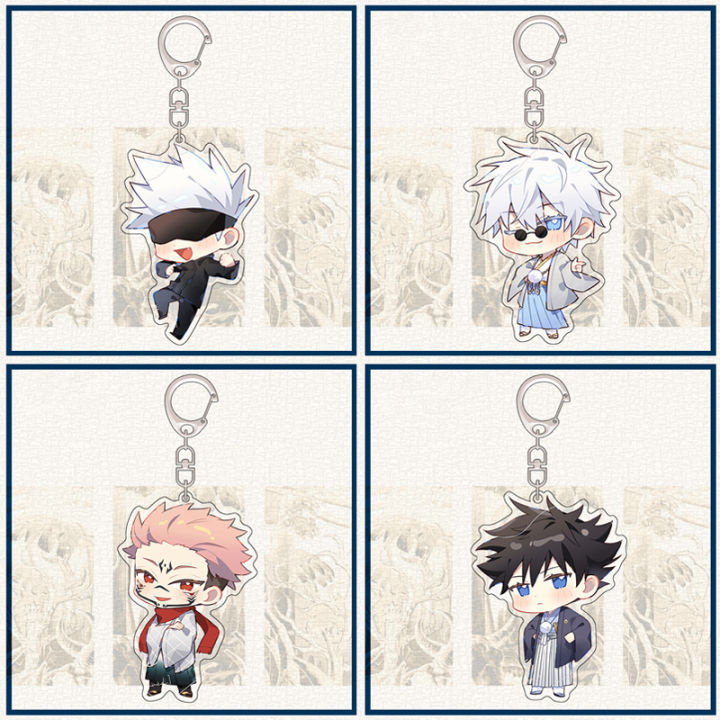 Anime%20Jujutsu%20Kaisen%20Keychain%20Gojo%20Satoru%20Fushiguro%20Megumi%20Kawaii%20Keychains%20Pendant%20Anime%20Peripheral%20Gift%20-%20Image%202