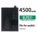 Mobile Battery for OPPO BLP831 OPPO Find X3 Pro. 