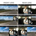 Dual Dash Cam Front and Inside 1440P+1080P Car Black Box Dash Camera 3 Inch IPS Camera Recorder Night Vision Durable Easy Install. 