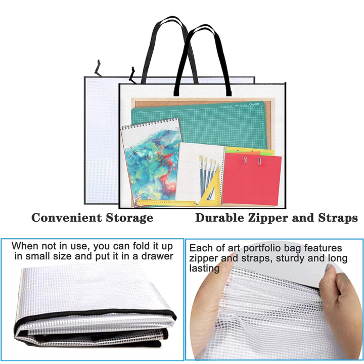 Document%20Organizer%20Bag%20Art%20File%20Folder%20Art%20Portfolio%20Bag%20Durable%20Art%20Portfolio%20Organizer%20PVC%20Storage%20Pocket%20-%20Image%205