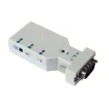 RS232 Serial to Bluetooth Converter with DB9F RJ45 Cable for Huawei H3C Juniper Cisco Router Wireless Console Cable Kit. 