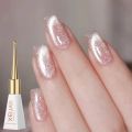 10g/ml Shiny Crystal Glitter Cat Eye Magnetic Nail Polish Reflective Nail Soak Gel Semi Permanent Soak Off Nail UV Gel Art ???. 
