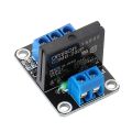1 Channel 5V Module Solid State Relay High Level Trigger 5VDC Output 240V AC 2A DC-AC PCB SSR. 