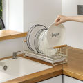 Kitchen Dish Storage Rack Cabinet Organizer Portable Dishes Drying Rack Plate Bowl Drying Rack Desktop Dish Holder Kitchen.