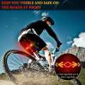 Bike And Cycle'S Waterproof Turn Signal Remote Control Cyclinkal Remote Control Cycle List Mtb Led Rear Light Usb Rechargeable Siding Taillight Horn.