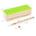 GC Kids Wooden Knowledge Classification Box Shape Matching Number Cognitive Early Educational Toys For Boys Girls. 