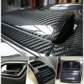 7D Waterproof Carbon Fiber Vinyl Car Wrap Sheet Roll Film Sticker Decal Paper 10 inch. 