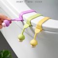 Silicone Toilet Lid Seat Raise Lifter Handle, Avoid Touching Bacteria and Stains.